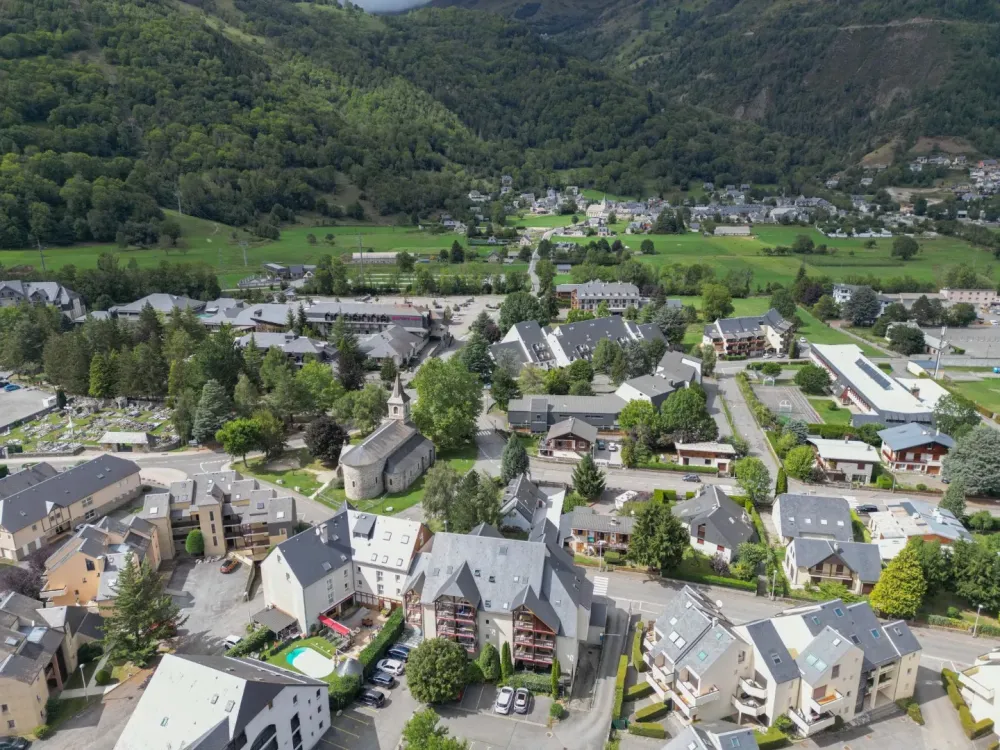 Hôtel vue montagne Pyrénées à Saint-Lary-Soulan